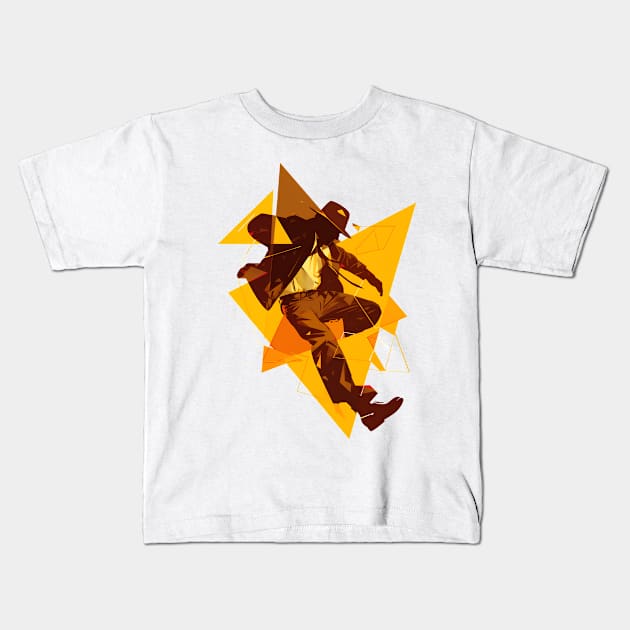 Daring Explorer - Geometric Shapes - Indy Kids T-Shirt by Fenay-Designs